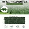 product-open-2218144f513349b4a901172af5452fe9-goods 119 X 40 Inch Artificial Ivy for privacy Screen Realistic Faux Greenery Wall Panel For Outdoor Home Garden And Patio Decor Perfect For Privacy And Aesthetic Enhancement Including Work Gloves