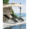 product-open-22602de284984e9bac8414a1daba32fc-goods Lounger: Aluminum Alloy Sun Lounger 2pcs Set