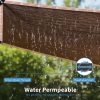 product-open-259266c847014b5b909bb1fc2611f3d3-goods Outdoor Shade Net - Brown, Uv-Resistant, Durable Canopy, Suitable for Travel, Picnics, And Pools - Available In Various Sizes.