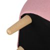 Qaba 2-Seat Kids Sofa, Toddler Sofa Couch, Sofa Chair for Ages 3-7, Pink