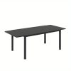 product-open-29737bcf37684d1babe32943ff9bee70-goods Expandable Outdoor Dining Table for 4 to 8 People, Extendable Patio Dining Table Ideal for Deck, Backyard, Lawn And Poolside
