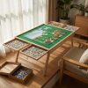 product-open-2aadb388df1e42cd9b5cceb20162527b-goods This Multifunctional Game Table Is Foldable And Features Drawer Storage Compartments. The Non-Slip, Integrated Storage Design Is Perfect for Puzzles, Board Games, And Camping - Combining Entertainment, Office Work, And Storage