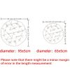 [Outdoor Chair Cushions] Outdoor Patio Seat Cushions, Round Chair Cushions, Fully Filled, Strong Support, Warm, Breathable And Comfortable, Thickened Hanging Chair Cushions, Recliner Cushions, Stylish Outdoor Decorative Chair Cushions (Cushions Solely)