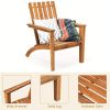product-open-34a223b494674d16882d6e0c47ae25a5-goods LIFEZEAL Patio Acacia Wood Adirondack Chair Lounge Armchair Durable Outdoor Garden Yard
