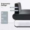 product-open-3be9e61df5224775aee54ccd06a085ee-goods Contemporary PVC Backrest Waiting Chairs, Indoor Leisure Seating, Suitable for Nail Salons, Beauty Centers, Studies, Bedrooms, And Living Rooms