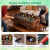 product-open-3da225c419304c7fb2265382ac11cc41-goods 4-In-1 Multi-Game Table with Stackable Surfaces for Billiards, Air Hockey, And Foosball
