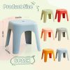 product-open-42e14f529ae5430fadf5b450e04bb560-goods 11"Stackable School Chairs, 6pcs Kids Plastic Classroom Chairs For Toddlers, Colorful Preschool Chairs For Classroom, Daycare, Room, Playroom (Rainbow, 6/12pcs)
