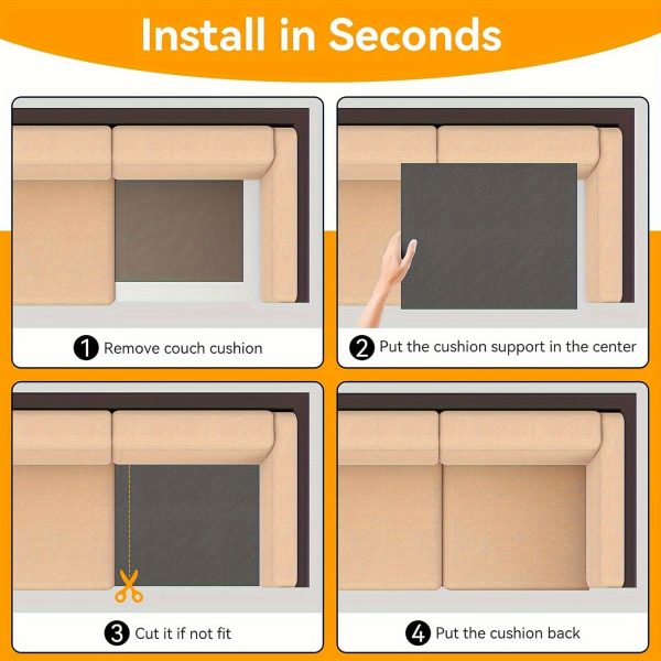 product-open-439d321cd5e948c68c96eb115aa9e8f2-goods 1/2/3pcs Sofa Support for Indented Cushion Sofa Support, High-Density Foam Under Cushion Repair 50.8cmX 20.0inch Furniture Seat Dimple Repair