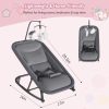 product-open-45df2f49709f4cbbb902b8050db677b9-goods 2-in-1 Collapsible Bouncer and Rocker Seat - Lightweight, Quiet, 3-Position Adjustable Cradle -No Assembly Needed, Portable Nursery Chair, Ideal for Showers