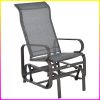 product-open-4d7ebe2338ee48fe93475460ae91c806-goods Patio Glider Rocker, Metal High-Back Chair for Use - Gray