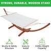 product-open-554368be572945f1be538563d106be34-goods 2-Person Heavy-Duty Larch Wood Hammock with Stand - Suitable for Backyard, Garden, Patio & Indoor Use, Breathable Oxford-Coated Canvas Double Hammock, Sturdy Frame for, Outdoor Furniture for Balcony Or