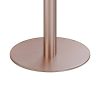 product-open-558a35d736c34261a2eee471c8d7b840-goods Round Modern Dinning Table 31. 5 Inches Bistro Table Tulip Table with Faux Marble Top, Easy Assemble, Sturdy Metal Frame Diameter