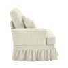 product-open-55bc5610d4b84d2b9b1b2abf97542e3b-goods Sofa Lsf Chenille W/1 Pillow -Beige White, Comfortable Backrest Sofa, Modern Minimalist Style, Suitable for Bedroom, Office, Dorm and Living Room, Easy to Clean, Easy to Install