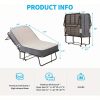 product-open-60b1e3b3171648b8a0e5ec60f35e442e-goods Folding Bed with 4 Inch Memory Foam Mattress, Single Rollaway Bed for Guests, Space Saving Portable Bed with Lockable Wheels, Easy Assembly& Moving, 75 x 31(Standard)