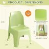 product-open-60d01039a7de4cdf82d611223e8efe62-goods 11"Stackable School Chairs, 6pcs Kids Plastic Classroom Chairs For Toddlers, Colorful Preschool Chairs For Classroom, Daycare, Room, Playroom (Rainbow, 6/12pcs)