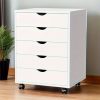 product-open-63759ec8245244cca3060bd2ac7c75c9-goods 5/7-Drawer Mobile Storage Cabinet with Wheels Perfect for offices, bedrooms, and living rooms Spacious capacity Compact saves space Ideal for office use Buy as needed