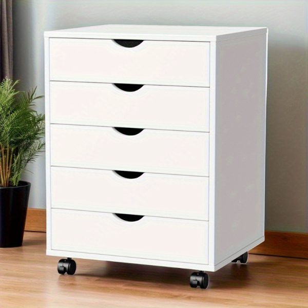 product-open-63759ec8245244cca3060bd2ac7c75c9-goods 5/7-Drawer Mobile Storage Cabinet with Wheels Perfect for offices, bedrooms, and living rooms Spacious capacity Compact saves space Ideal for office use Buy as needed
