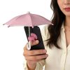 product-open-688783db8a6648e2b8ae8af71c40b8d3-goods 1 Set (Umbrella *1pc And Phone Suction Cup *1pc) New Arrival - Portable Phone Sunshade Folding Umbrella Designed Specifically for Phones, with Suction Cups, Suitable for Beaches, Camping, Photography And Videography
