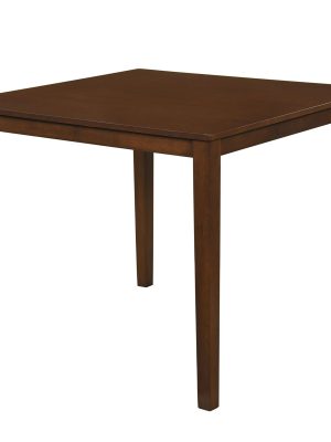 5pcs Dining Table Set for 4, Square Kitchen Table with 4 Armless Chairs, Padded Seat And Curved Back, Rubber Wood Legs, Space-Saving Dinette Table Set for Dining Room, Breakfast Nook