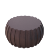 product-open-716d44833e0b43398110a4861c1bde3f-goods 35.43' Modern Waterproof Coffee Table Durable MgO Cement Design Indoor and Outdoor Compatible Brown
