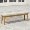 product-open-71bbf03af976404d8676777caca8b2d6-goods Stylish Outdoor Bench with Soft Cushion, Premium Acacia Wood, Perfect for Patio, Garden, or Yard, Chic Beige Finish