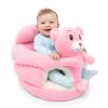 product-open-76653ffe427145e186cfb2ef1d116294-goods Plush Elephant Baby Support Seat - Ultra-Soft Cushioned Infant Lounger with Grey & White Elephant Design, Tummy Time Bed for & Toddlers, Non-Toxic Soft Fabric, Ideal Gift for Christmas, Birthdays, (No Assembly Required