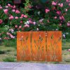product-open-76ec0c6fe2a14968856f7330e3d937d4-goods Outdoor Privacy Screen (3pcs Set), Outdoor Metal Wall Decoration, Large Metal Wall Sculpture, Wrought Iron Wall Art, Metal Garden Flowers