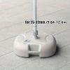 [Heavy Duty Umbrella Base] Outdoor Umbrella Base Outdoor Patio Essential Accessory Heavy Duty Water Fillable Stable Durable Anti Tilt Easy Set Up Universal Fit Weighted Parasol Stand for Daily Patio Poolside Backyard Balcony Garden Outdoor Gathering Use for Homeowners Cafe Ope