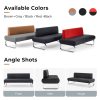 product-open-77f2bb53d226440bafa35bf96ef28639-goods Contemporary PVC Backrest Waiting Chairs, Indoor Leisure Seating, Suitable for Nail Salons, Beauty Centers, Studies, Bedrooms, And Living Rooms