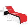 product-open-7837845e8f264700b407811c6d823ab4-goods Outdoor PE Rattan Chaise Lounge Chair with 5-Position Adjustable Backrest & Recliner - Heavy-Duty Wicker Patio Furniture, Wide Cushion (Easy Assembly/Care) for Poolside, Garden, Balcony, Deck - for all-Weather PE Wicker
