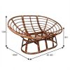 product-open-7c9d7e9fd7824732ba247b1886344fa2-goods Rattan Double Papasan Chair Frame - Outdoor Indoor Seating