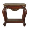 product-open-7ed87ee059e54c9e9e87be607efc008d-goods Honey Oak End Table with Bottom Shelf - Retro Modern Bedside Table Suitable for Small Spaces, Compact Shelf Furniture with Bottom Storage, Assembly-Free Setup for Bedroom,, Dorm, Entryway - Space-Saving