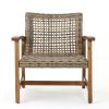 product-open-7eea0a56b0854dbba48eb17c1fc78411-goods Outdoor Acacia Wood Wicker Club Chairs with Acacia Wood Frame, 2pcs Set