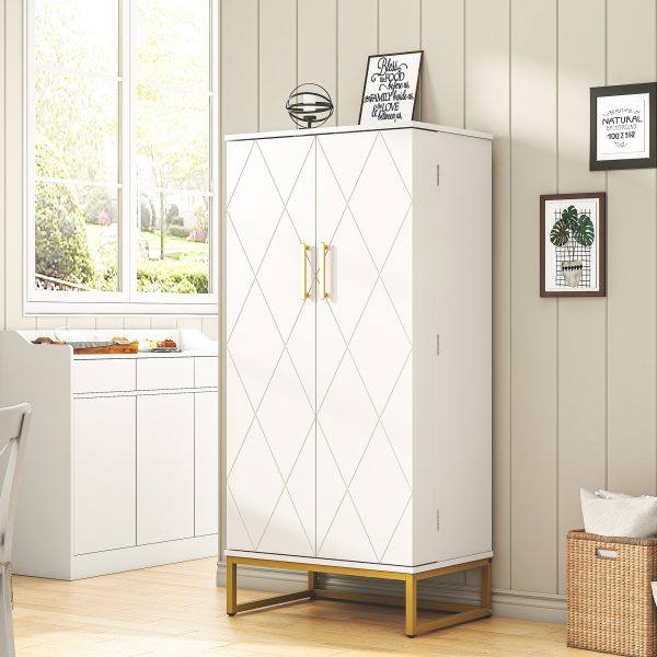 product-open-80e0fafaca2948e48ca3cd3b544378d5-goods 51" Office Cabinet with Adjustable Shelves, Office Organization Storage Cabinet, Large Office Storage Cabinet, Garage Storage Cabinet File Cabinet Printer Stand with Storage Shelves, Kitchen Pantry Cabinet, Tool Cabinet for Office, Home, Garage
