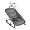 product-open-81368dd90740447b9ef88931b08a35bf-goods 2-in-1 Collapsible Bouncer and Rocker Seat - Lightweight, Quiet, 3-Position Adjustable Cradle -No Assembly Needed, Portable Nursery Chair, Ideal for Showers