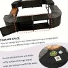 [Outdoor All Weather Sofa] Patio Rattan Sofa Set Spa Surround Spa Frame With Storage Spaces, Outdoor All Weather Round Conversation Sofa Set With Acacia Wood Seats And Waterproof Cushion, Free Combination