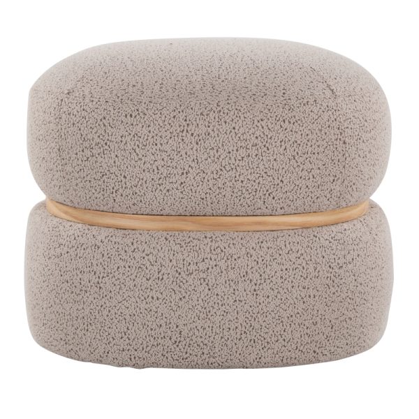product-open-897cf26924b647059bcfb4e027411f61-goods Contemporary Ottoman in Beige Fabric And Natural