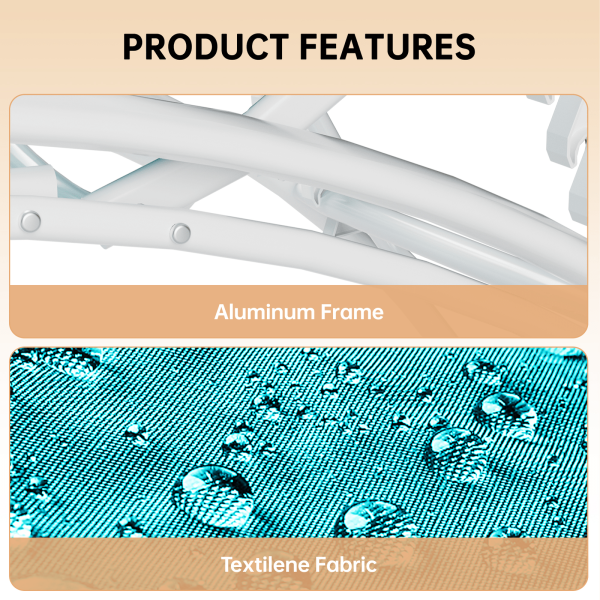 product-open-8a97916e2f3149bba7ee76a7e3d8d0cd-goods Lounger: Aluminum Alloy Sun Lounger 2pcs Set
