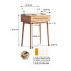 product-open-96e20452e54049788a3a80efd02062c1-goods Table Drer Table Desk Top Table Drer Compact Drer Accories Storage Width 23.62inch Storage Drawer