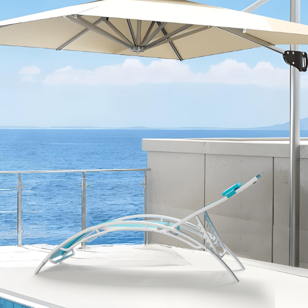 product-open-96fddf4e32d34ccdbb2e94b3366c193c-goods Lounger: Aluminum Alloy Sun Lounger 2pcs Set