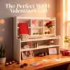 product-open-986d9cb34cc641dcbaf02c40a136de33-goods Desktop Storage Box, Multi-Tiered Desktop Shelf, Requires Manual Assembly, Suitable for Stationery, Cosmetics, Office Supplies | Space-Saving Partitioned Storage Box, a Great Valentine'S Day Gift Choice for Family Or Girlfriend