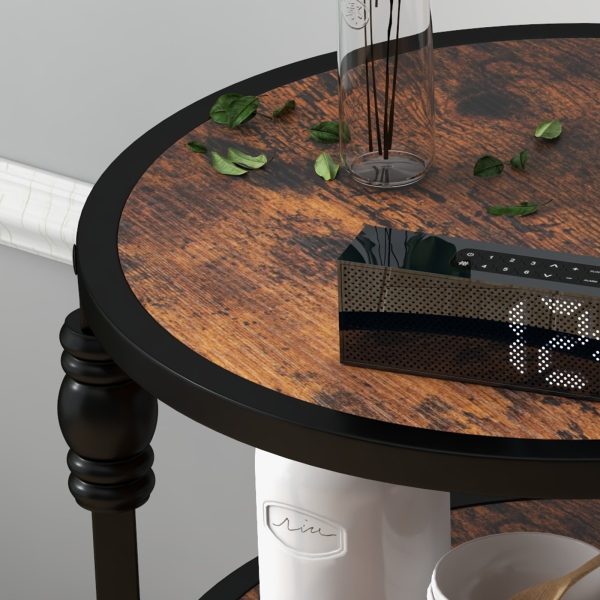 product-open-9b08525324764ec59ea572615e8539aa-goods High-quality Nightstand 10" Clear Acrylic Drink Table & Round Side Table, Modern End Table for Living Room, Bedroom, Office - 10" W X 21. 3" H, Durable, Scratch-Resistant Acrylic Furniture - Space-Saving Small C