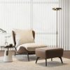 product-open-a126f580c34b47da98e1c0641f6a28a1-goods Modern Single Sofa Chair with Ottoman Footrest - Comfortable Armchair with Armrests, Solid Wood Frame & Cushioned Seat, Beige/ Brown/Black/Navy Blue/Gray Upholstered Fabric Accent Chair for Living Room, Bedroom, Balcony - Easy Assembly Required, Space-Saving Design, Foam Padding & Sturdy Hardwood Construction, Minimalist Style, Versatile for Reading or Relaxing
