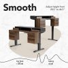 product-open-a39775681e4b41a9b47451141fff5e69-goods Standing Desk with 6 Drawers, 55 Inch Electric Height Adjustable Stand Up Desk with Storage, Computer Home Office Workstation with Monitor Stand, Electric Height Adjustable Desk