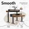 product-open-a6992a2d024745f6820c817a97767848-goods Electric Standing Desk with Drawers | 48 Inches Height Adjustable, Monitor Shelf, Whole-Piece Board, 4 Memory Height Settings, Classic Wood Color, PERLECARE
