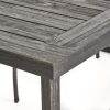 product-open-a77cb7bd40ca446dac95cbeefea7c499-goods 69 Inch Sandblast Dark Gray Finish Acacia Wood Outdoor Dining Table Modern Weather Resistant Patio Furniture for Garden Backyard Balcony Courtyard Family Gatherings Housewarming Holiday Gift