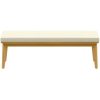 product-open-b118dd729e8247a5bc7c56afdfe2a1e9-goods Stylish Outdoor Bench with Soft Cushion, Premium Acacia Wood, Perfect for Patio, Garden, or Yard, Chic Beige Finish