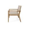 product-open-b629ce02e63e4dac93c0ec5649d8d380-goods Urban Rustic Outdoor Wicker And Acacia Wood Loveseat, Light Multibrown And Light Brown, 34'' H X 5'' X 27.25'' D