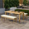 product-open-bb707273d34b4309a2ca7f2fa7c89d5b-goods Stylish Outdoor Bench with Soft Cushion, Premium Acacia Wood, Perfect for Patio, Garden, or Yard, Chic Beige Finish