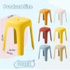 product-open-bbcf6d1d7a094afca47aff3b61bd7672-goods 11"Stackable School Chairs, 6pcs Kids Plastic Classroom Chairs For Toddlers, Colorful Preschool Chairs For Classroom, Daycare, Room, Playroom (Rainbow, 6/12pcs)